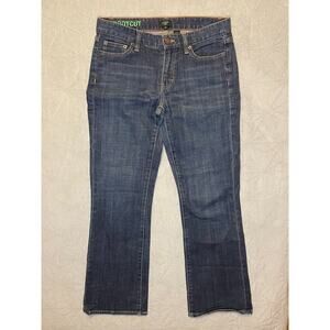 J.Crew Jeans, Women's Size 26 Blue Button Fly High-Rise Bootcut School‎